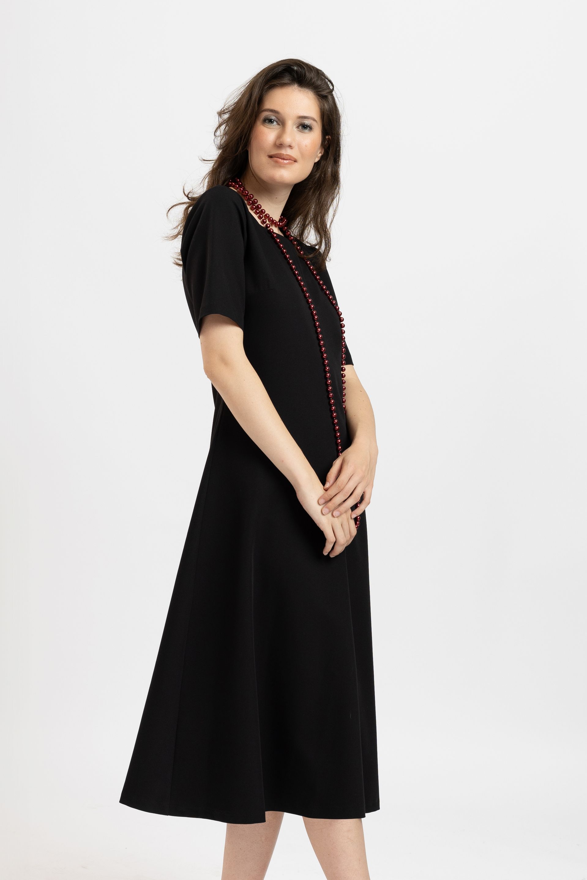 Rochie evazata neagra