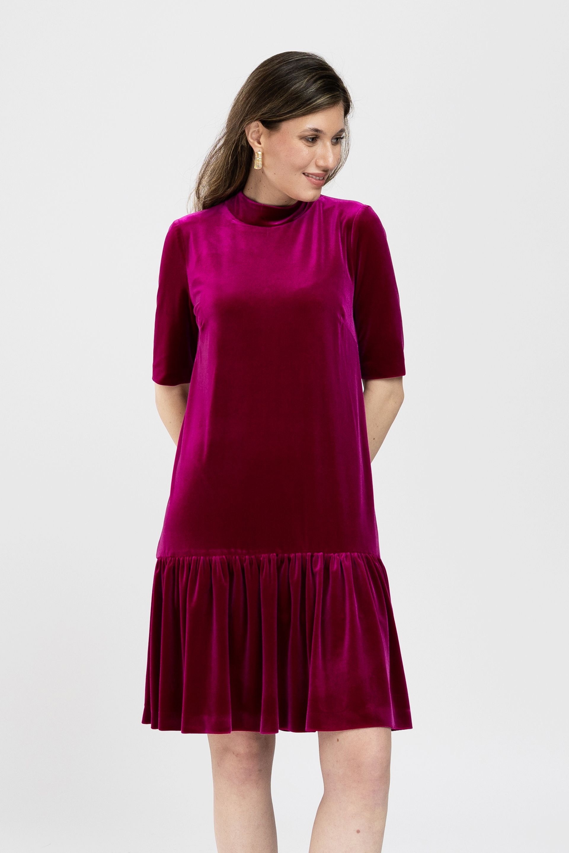 Rochie Daisy fuchsia