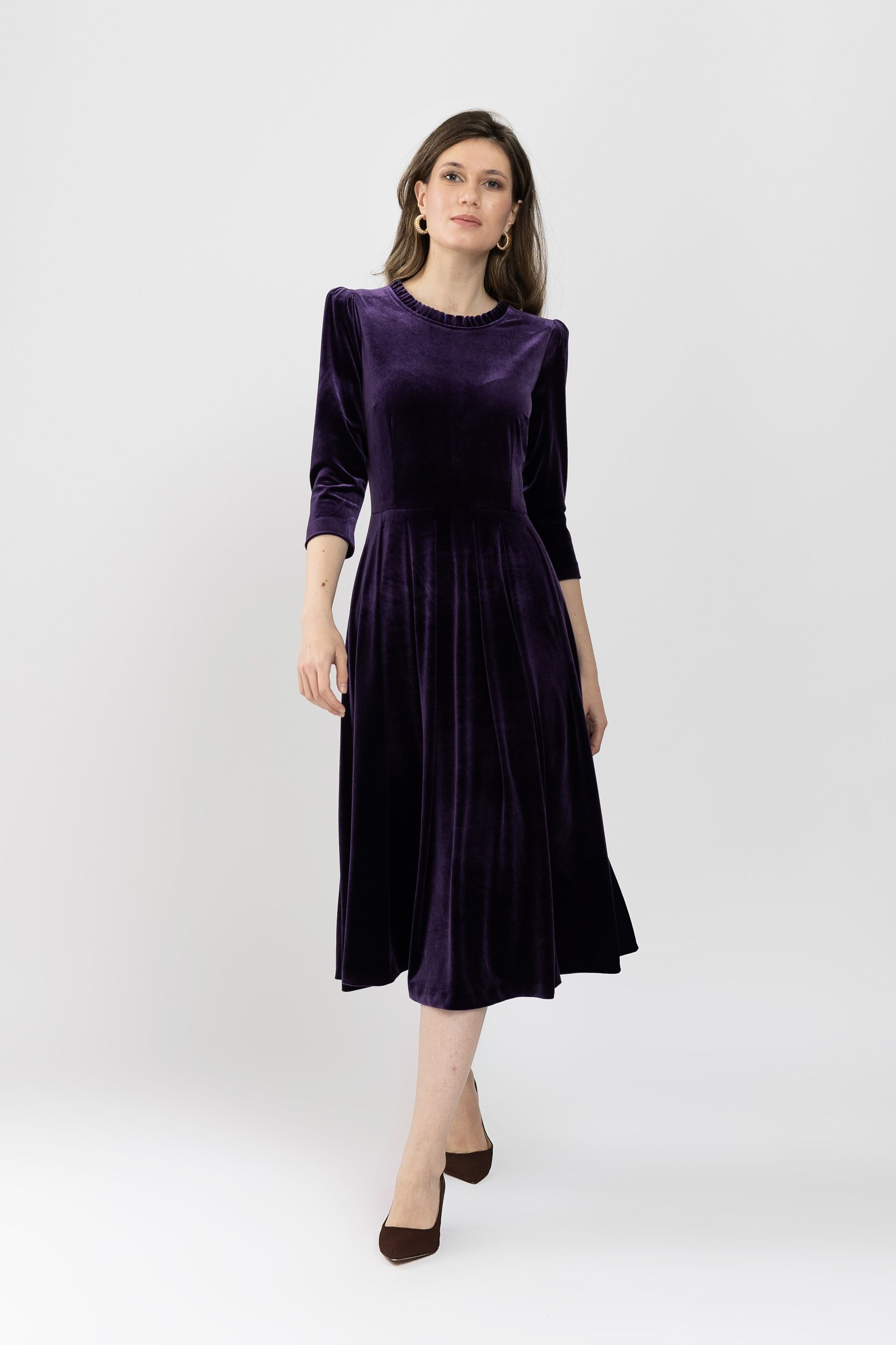 Rochie Sophie prunia